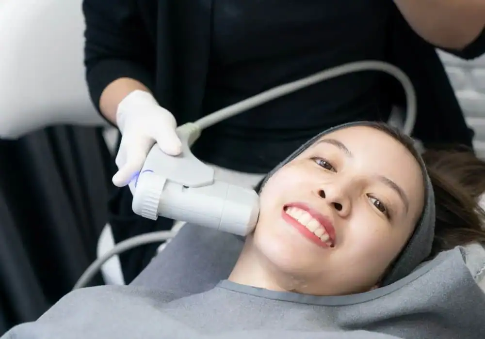 HIFU treatment Cheshunt in progress