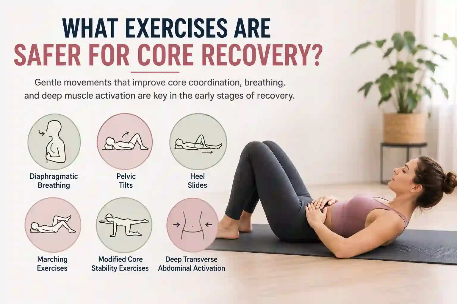 What Exercises Are Safer for Core Recovery Cheshunt